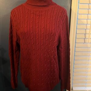 🧡Charter Club Cable Knit Turtleneck Sweater🧡